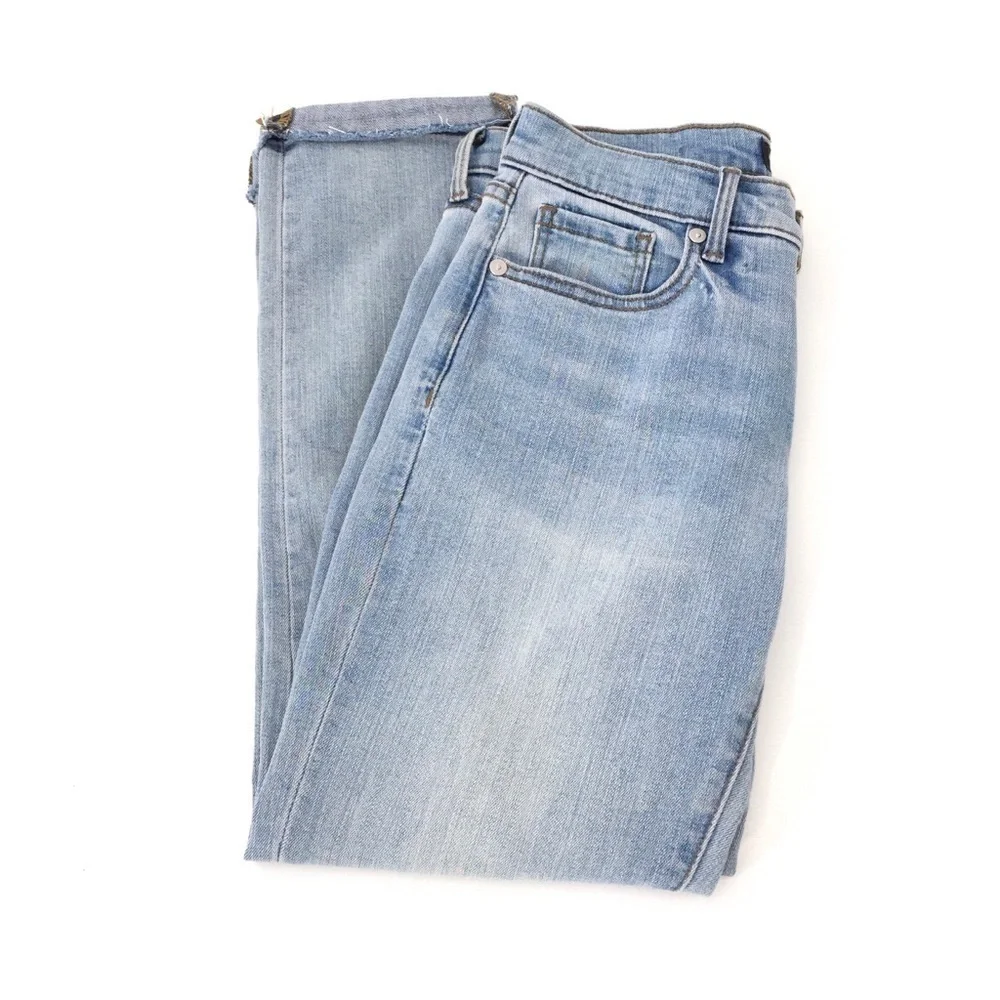 Banana Republic Denim Cuffed Girlfriend Jeans 25